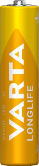Varta Longlife AAA batterier 30-pk for langvarig strøm