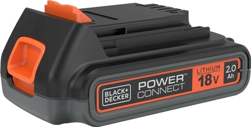 Black + Decker Li-Ion 18V 2Ah Verktøybatteri BL2018 Black + Decker Li-Ion 18V 2Ah Verktøybatteri BL2018