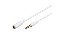 MicroConnect - Lydforlengelseskabel - mini-phone stereo 3.5 mm hunn til mini-phone stereo 3.5 mm hann - 1 m