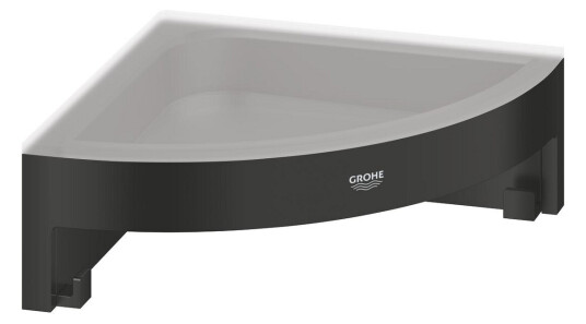 Grohe Start Cube Hjørnehylle Sort Matt