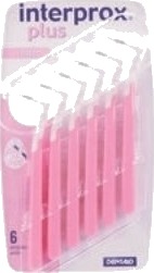 Interprox Vinkel Plus 0,38 mm   Rosa