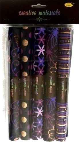 Versaco Farget Papir Indian Style Shiva 25X35 Cm 5 Ark Versaco Farget Papir Indian Style Shiva 25X35 Cm 5 Ark