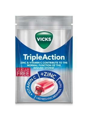 Vicks Triple Action Halstablet Vicks Triple Action Halstablet