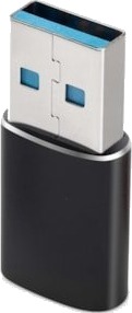 Andersson USB A til USB C adapter sort 1017111 Andersson USB A til USB C adapter sort 1017111