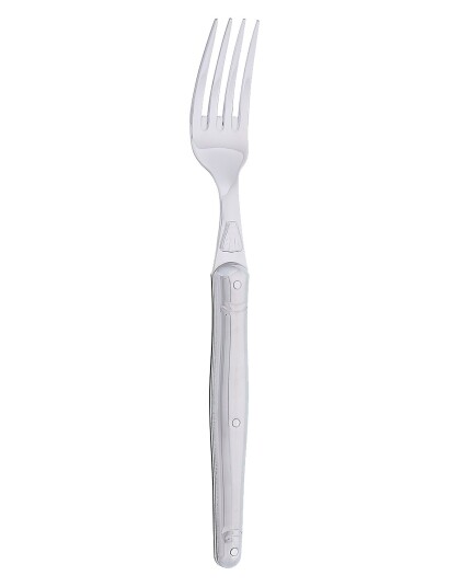 Jean Dubost Laguiole Gaffel M. Rustfrit Stål Håndtag Silver Jean Dubost Laguiole Gaffel M. Rustfrit Stål Håndtag Silver