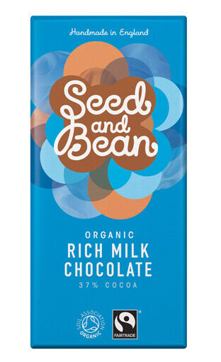 Seed & Bean Melkesjokolade 37% Ø 85g Seed & Bean Melkesjokolade 37% Ø 85g