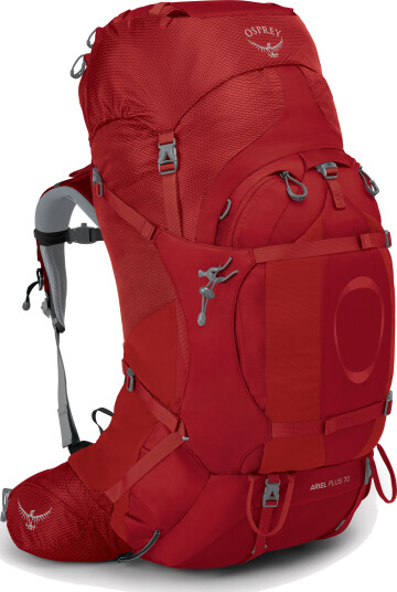Osprey Ariel Plus 70 Ws Carnelian Red WM/L