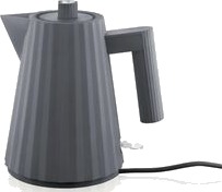 Alessi Plissé Elektrisk Vannkoker 1 L Grå