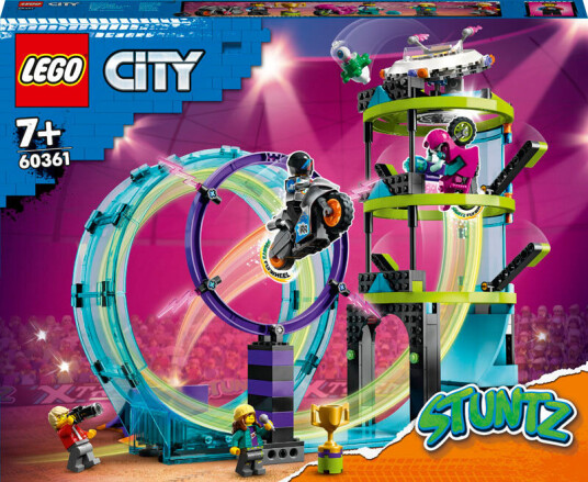 Lego City Den Ultimate Stuntutfordring 60361 Lego City Den Ultimate Stuntutfordring 60361