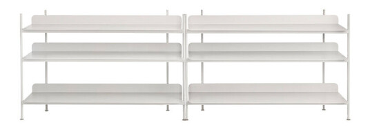 Muuto Compile configuration 6 hyllesystem Grey Muuto Compile configuration 6 hyllesystem Grey