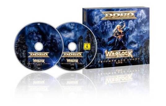 Doro Warlock Triumph & Agony Live CD+bluRay