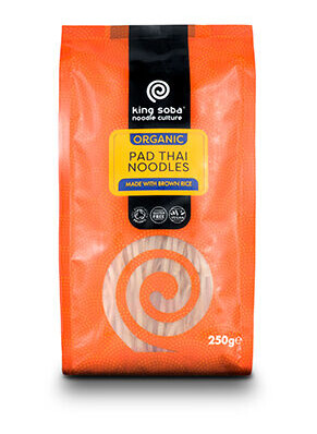King Soba Pad Thai Nudler Glutenfri 250g King Soba Pad Thai Nudler Glutenfri 250g