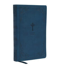 NRSV, Catholic Bible, Gift Edition, Leathersoft, Teal, Comfort Print