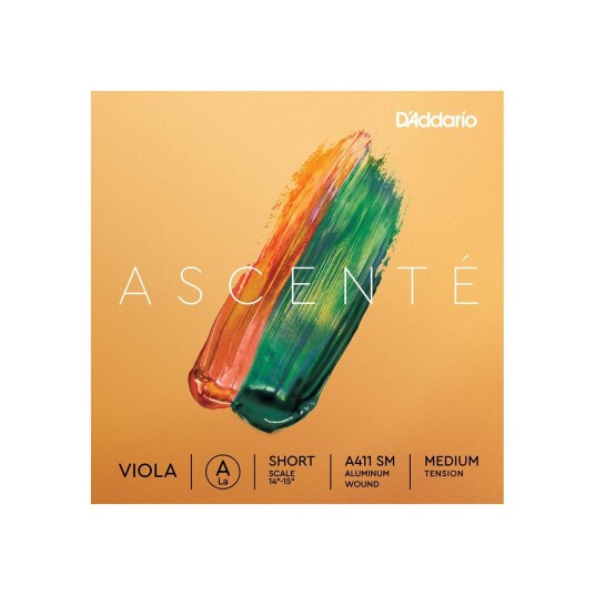D'Addario A410 Sm Viola Strings Ascenté Set Short /medium Tension D'Addario A410 Sm Viola Strings Ascenté Set Short /medium Tension