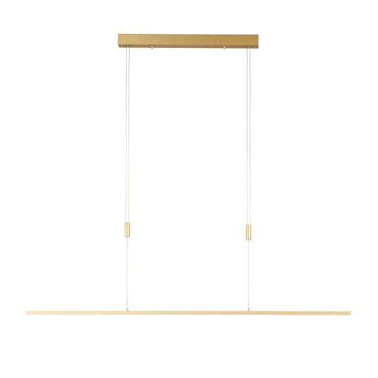 Rothfels Lucande LED-pendellampe Tolu, messing, 139 cm Rothfels Lucande LED-pendellampe Tolu, messing, 139 cm