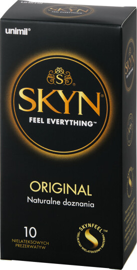 SKYN Original Lateksfri Kondomer 10 stk - Klar SKYN Original Lateksfri Kondomer 10 stk - Klar