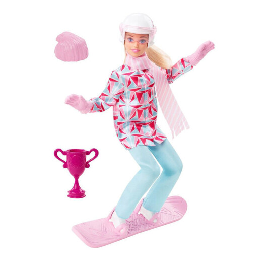 Barbie Winter Sports Dukke Snowboard