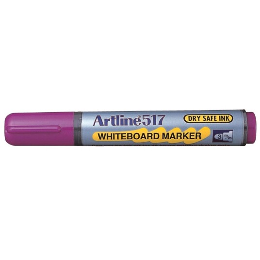 Artline 517 Whiteboard tusj 3mm Lilla