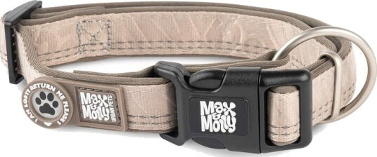 Max&Molly Smart Id Matrix 2.0 Halsbånd Sand S