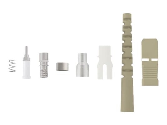 Qoltec - Nettverkkontakt - Sc/Upc-Enkeltmodus (Hann) - Fiberoptisk - 3 Mm / 125 Mikroner - G.657.A / G.657.A2 - Innendørs