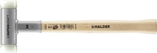 Halder Dødslagshammer 35mm 560g Nylon - Håndverktøy for Ekstra Kraftige Slag Halder Dødslagshammer 35mm 560g Nylon - Håndverktøy for Ekstra Kraftige Slag
