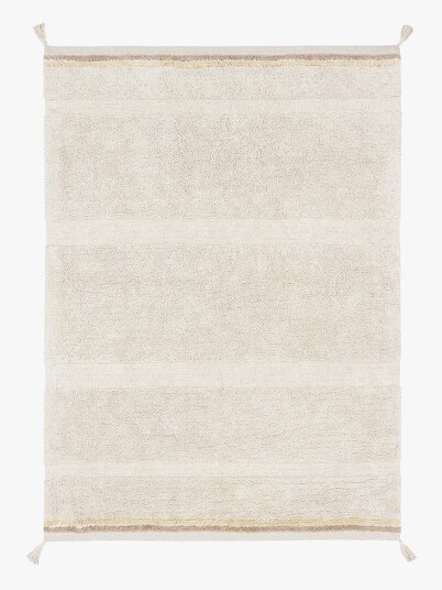 Lorena Canals  Vaskbart Gulvteppe 90x130 Bloom Natural