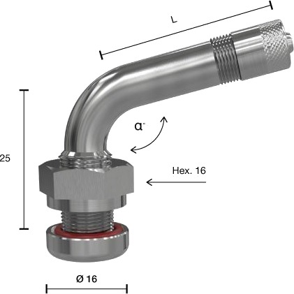 WONDER 1364 Ventil, kontrollsystem for dekktrykk