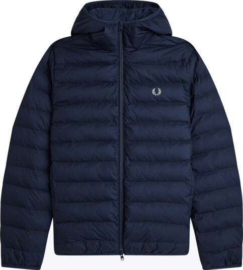 Fred Perry Hooded Insulated Jkt Navy XL Fred Perry Hooded Insulated Jkt Navy XL