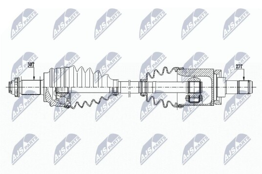 Nty Drivaksel NTY NPW BM 151