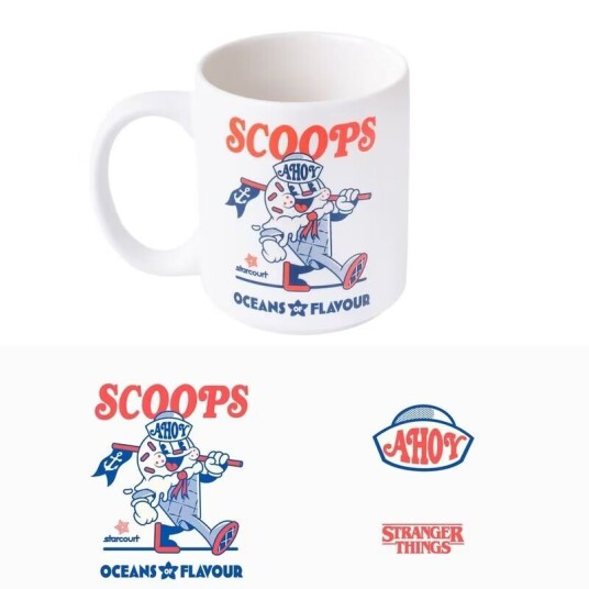 Grupo Erik Stranger Things Scoops Ahoy mug 350ml
