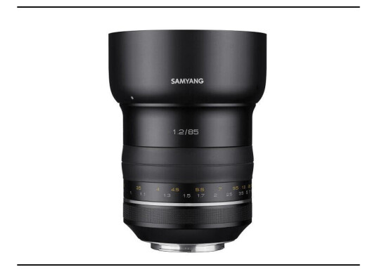 Samyang XP 85mm f/1.2 Canon For Canon EF Samyang XP 85mm f/1.2 Canon For Canon EF