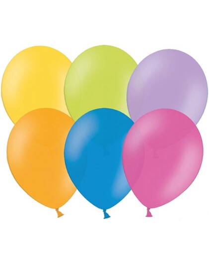 10 stk 30 cm Flerfarget Ballonger