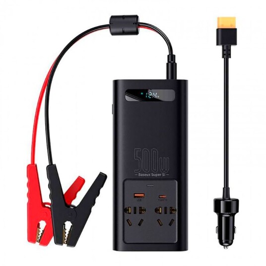 Baseus Bilinverter 12v Til 220v 500w