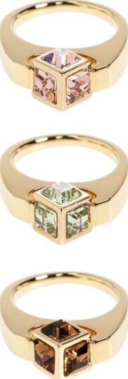 Jimmy Choo, Dame, Accessories, Gul, 50 MM,