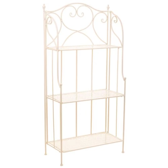 Hyller Alexandra House Living Hvit Metall Jern 30 x 70 x 30 cm