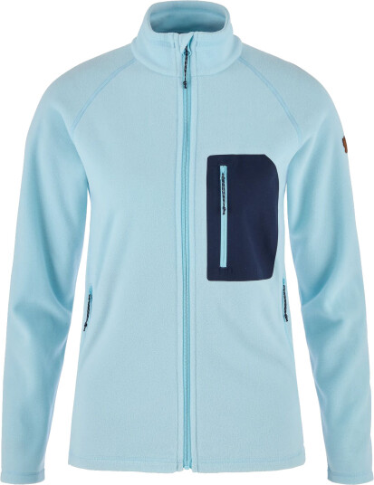 Fjellreven Women"s Kaipak Fleece Breeze Blue/Navy XL