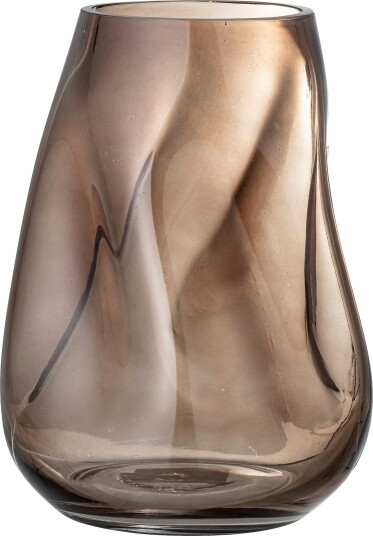 Bloomingville glassvase 26 cm Brun
