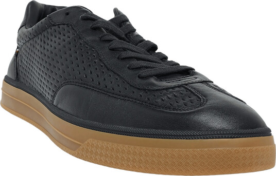 Tommy Hilfiger Th Lo Lux Cut Out Leather   Black   40