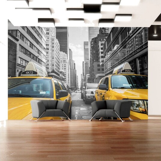 Fototapet New York Taxi 150x105 - Artgeist sp. z o. o.