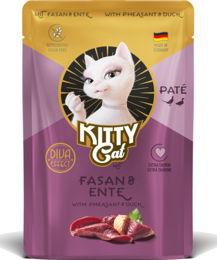Kitty Cat Våtfôr Paté Fasan & And 6 X 85 G Kitty Cat Våtfôr Paté Fasan & And 6 X 85 G