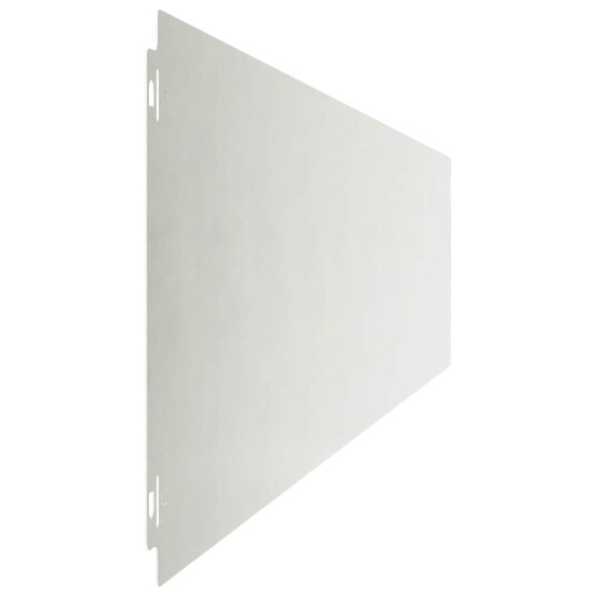 vidaXL Plenkanter 30 stk 20x103 cm rustfritt stål