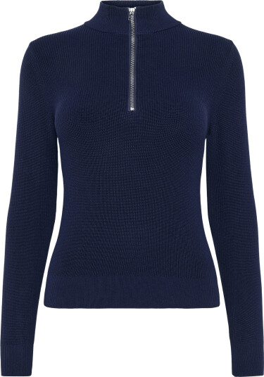 Grunt Groleg Half Zip Knit - Navy - 170/176