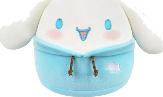 Squishmallows Hello Kitty Hoodie Kosedyr 20 cm Cinnamoroll Squishmallows Hello Kitty Hoodie Kosedyr 20 cm Cinnamoroll