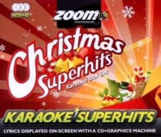 Zoom Karaoke Karaoke Superhits: Christmas Superhits Box Set (CD+g) CD Zoom Karaoke Karaoke Superhits: Christmas Superhits Box Set (CD+g) CD
