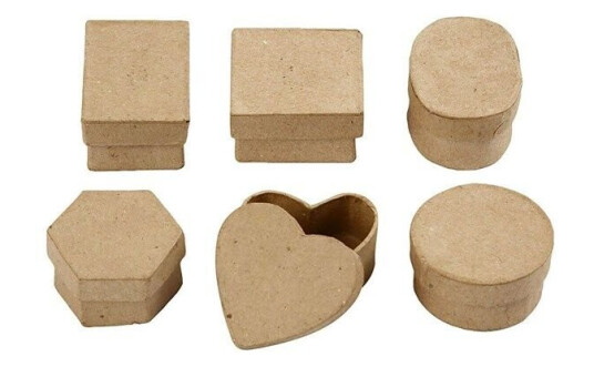 Creativ Company Storage boxes Papier mach Small 6pcs.
