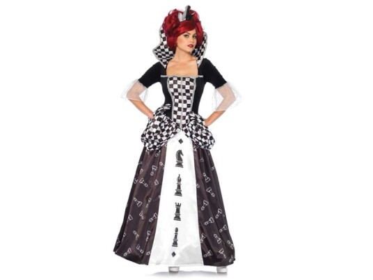 Div Lev. Chess Queen Kostume Div Lev. Chess Queen Kostume