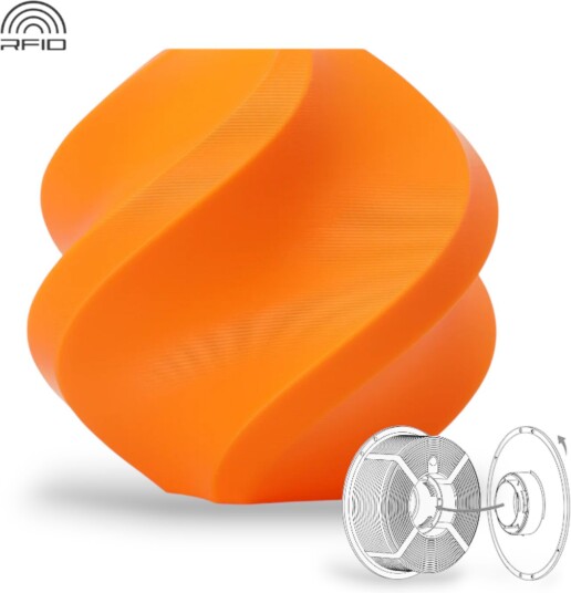 Bambu Lab Pla Basic Refill Pumpkin Orange