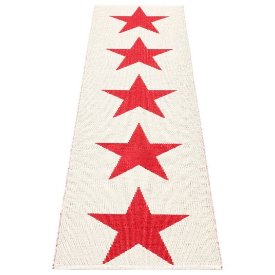Pappelina Viggo matte 70x250 cm one red / vanilla