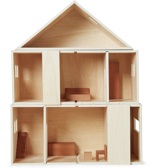 Ferm Living Toro sammenleggbart dukkehus Natural