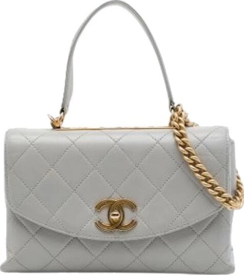 Chanel Vintage Dame Pre owned Grå ONE SIZE,